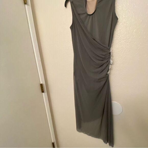 WEISSMAN Dance costume lyrical gray mesh dress Beneath Your Beautiful 12437 LC - Picture 5 of 13